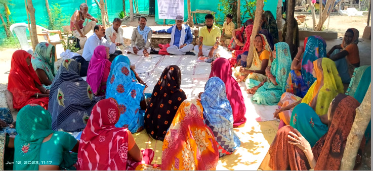 Village level Sakhi Manch meeting